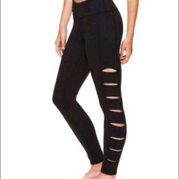 New GAIAM HUDSON 7/8 HI RISE LEGGING - Picture 2 of 3